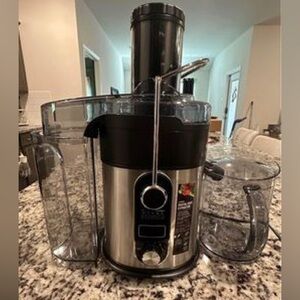 5-Speed Centrifugal Juicer - Black/Stainless Steel